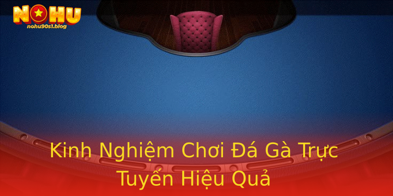 Kinh Nghiệm Chơi Đá Gà Trực Tuyến Hiệu Quả Kinh Nghiệm Chơi Đá Gà Trực Tuyến Hiệu Quả